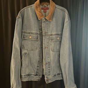 Vintage, EUC, Banana Republic, brown corduroy collar